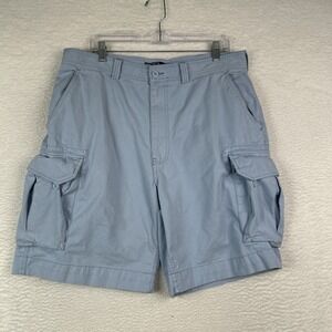 Polo Ralph Lauren Classic Fit Cargo Shorts 10.5" Inseam Blue Size 36
